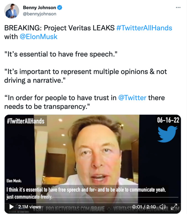 How Elon Musk Communicates the Importance of Free Speech on Twitter